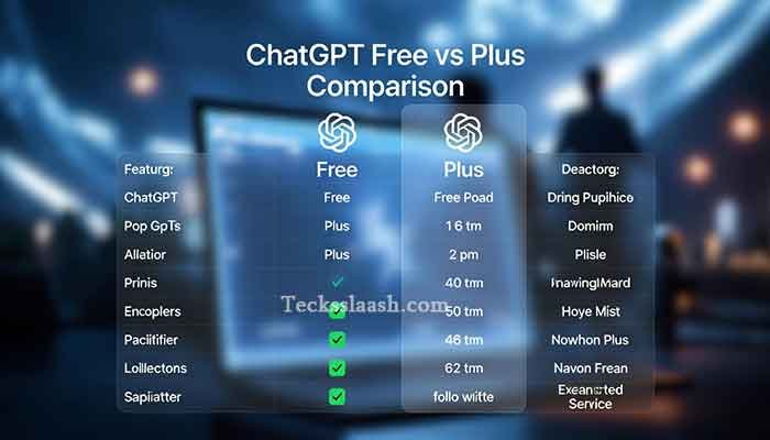 Chat GPT Free: How to Use Unlimited ChatGPT for Free 2 Chat GPT free version vs ChatGPT Plus feature comparison table