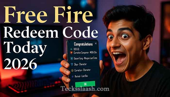 Free Fire Redeem Code Today – Working Codes 2026 7 Free Fire Redeem Code today – Indian gamer claiming free rewards