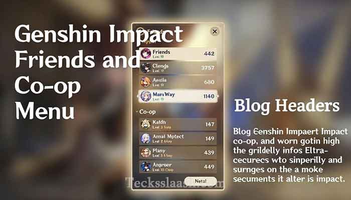 Genshin Impact Multiplayer: How to Play With Friends (2026) 2 Genshin Impact co-op menu and friend invite screen on mobile