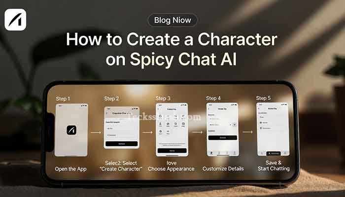 Spicy Chat AI: What It Is & How to Use It (2026) 2 How to use Spicy Chat AI to create custom AI characters on mobile