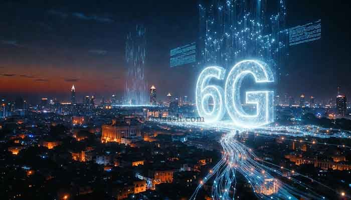Jio 6G Launch Date in India: Plans, Speed & What to Expect 7 Jio 6G launch date in India – futuristic 6G network over Indian city skyline