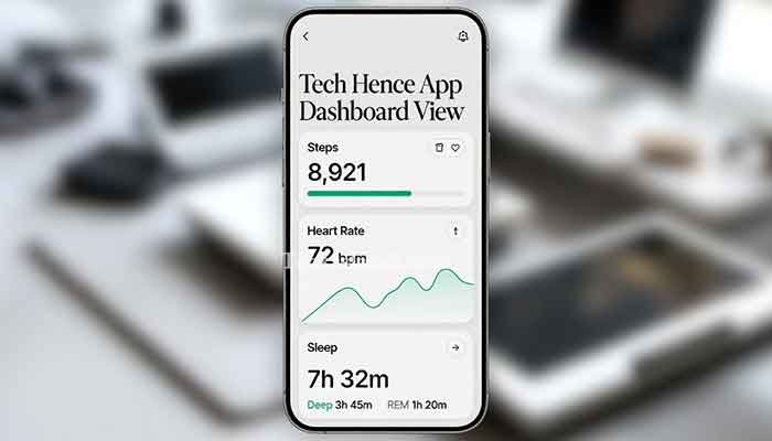 Tech Hence Smartwatch Review: Worth Your Money? (2026) 2 Tech Hence App showing health tracking data on Android phone